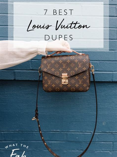 great knock offs|Best LV Dupes: 7 INCREDIBLE Designer Lookalikes .